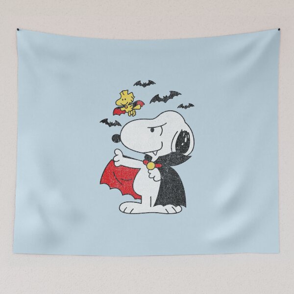Item preview, vintage snoopy and woodstock vampire designed and sold by waderpaker.