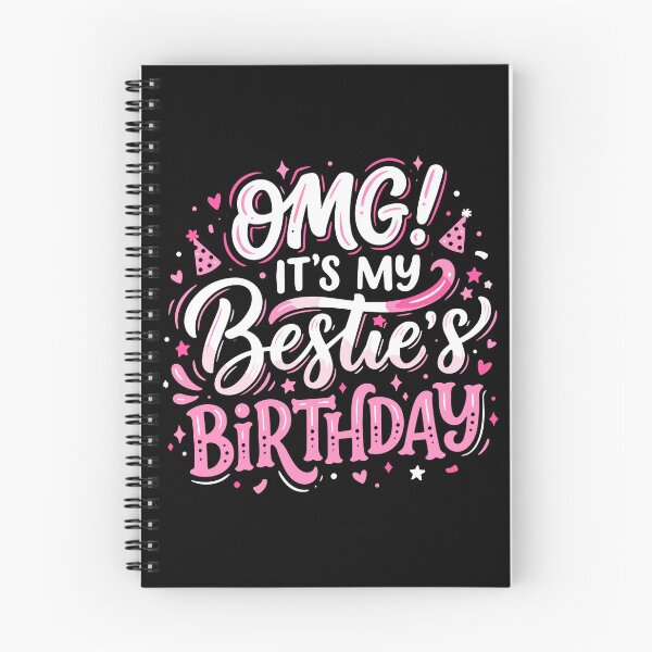 Item preview, OMG! It's My Bestie's Birthday Best Friend Celebration Gift designed and sold by PopStars1993.