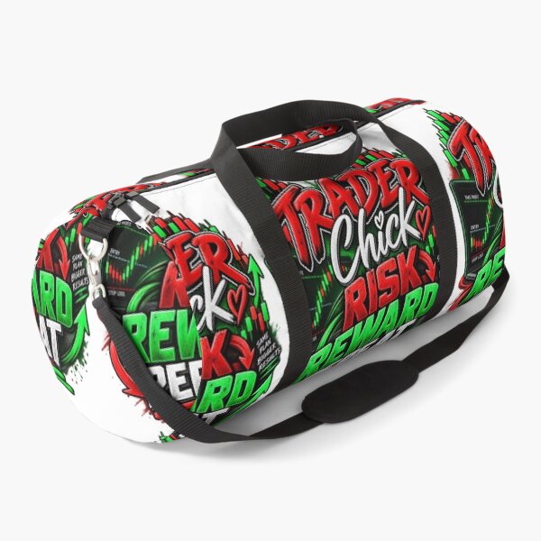 Item preview, Trader Chick-Risk Reward Repeat-White Background  designed and sold by Trendi61.