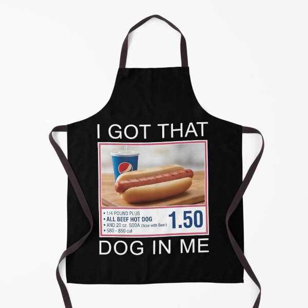Item preview, I Got That Dog In Me Hot Dog Combo Funny Meme Food Humor designed and sold by Moad Fahim.