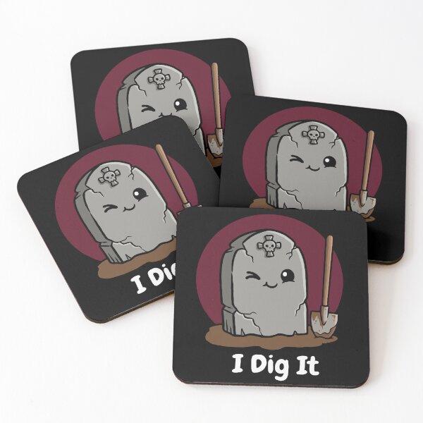 Item preview, Tombstone Shovel I Dig It designed and sold by Gkinoki.
