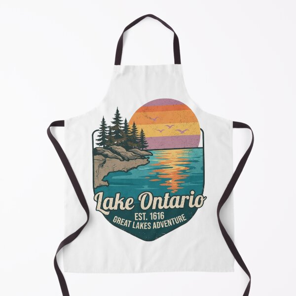 Item preview, Lake Ontario Forever Vintage Canada Sunset Design designed and sold by CreativeNest Prints.
