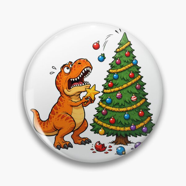 Item preview, T Rex Christmas Tree Funny Short Arms Dinosaur designed and sold by chattsuede.