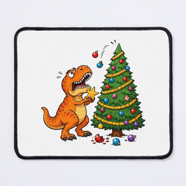 Item preview, T Rex Christmas Tree Funny Short Arms Dinosaur designed and sold by chattsuede.