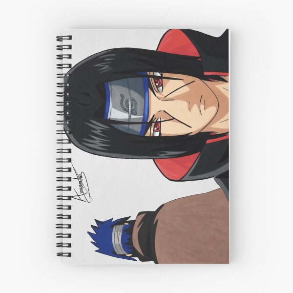 Artikelvorschau, Itachi und Sasuke im finalen Kampf (FAN ART) entworfen und verkauft von Amanda-Drawing.