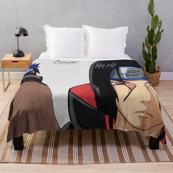 Aperçu de l'œuvre Itachi et Sasuke dans leur combat (FAN ART) créée et vendue par Amanda-Drawing.
