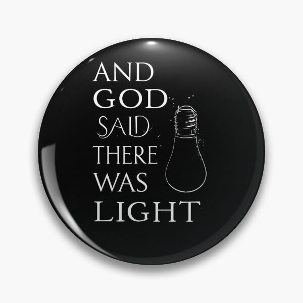 Artikelvorschau, Und Gott sprach: Es werde Licht! – Ein beeindruckendes, altes christliches Bibelzitat entworfen und verkauft von DyzioSupply.