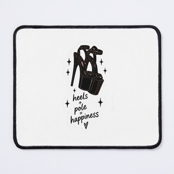 Item preview, Heels + Pole = Happiness Sticker – Pole Dance Heels Lover designed and sold by posteratorshop.