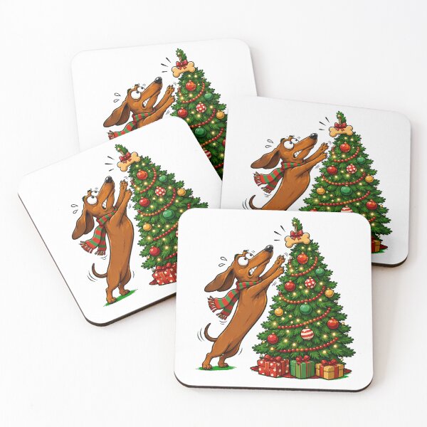 Item preview, Dachshund Christmas Tree Ornament Wiener Dog Lover designed and sold by chattsuede.