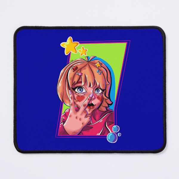Item preview, Cute Girl Flashy Peace Sign designed and sold by saralovesart.