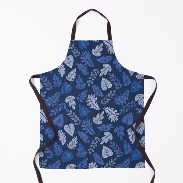 Item preview, Textured Autumn Canopy – Cozy Fall Foliage Pattern | Blue designed and sold by Frohyou.