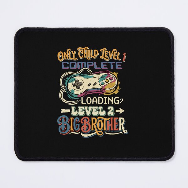 Item preview, Only Child Level 1 Complete Loading Level 2 Big Brother Gamer Sibling Announcement designed and sold by PopStars1993.