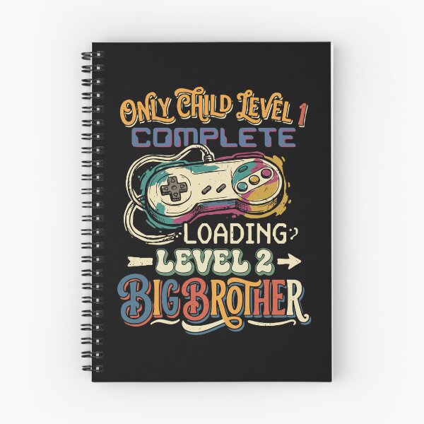 Item preview, Only Child Level 1 Complete Loading Level 2 Big Brother Gamer Sibling Announcement designed and sold by PopStars1993.
