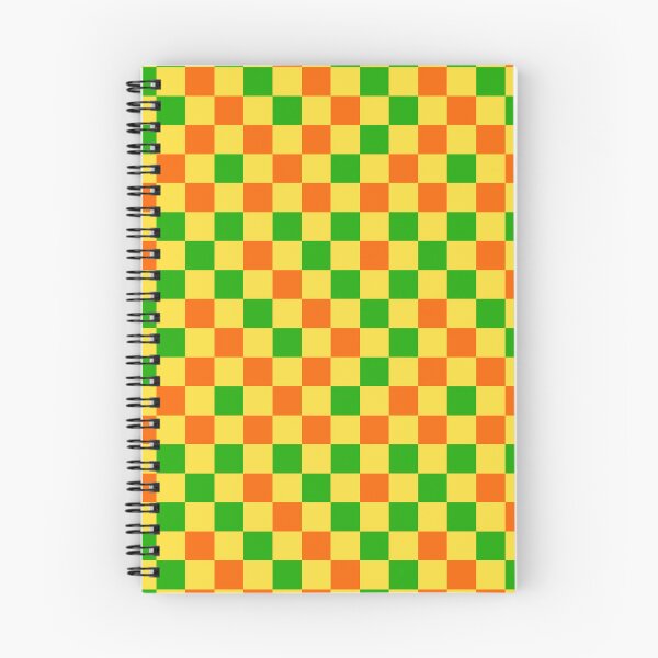 Item preview, Orange And Green On Pink Checkered Design designed and sold by PatternTitan.