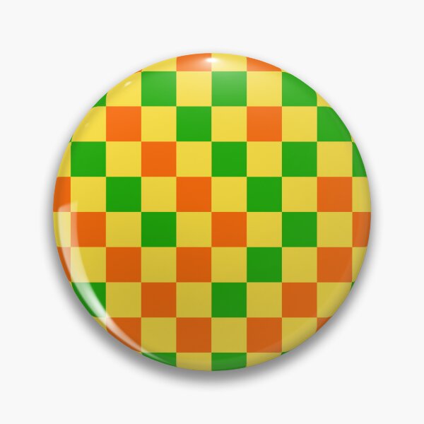 Item preview, Orange And Green On Pink Checkered Design   designed and sold by PatternTitan.