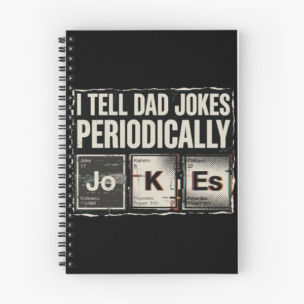 Item preview, I Tell Dad Jokes Periodically Father Science Chemistry Pun designed and sold by PopStars1993.