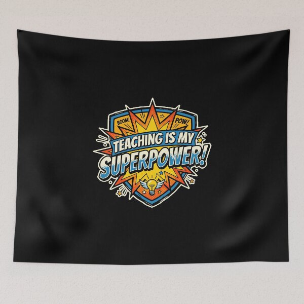 Item preview, Teaching Is My Superpower Teacher Educator Appreciation Gift designed and sold by PopStars1993.