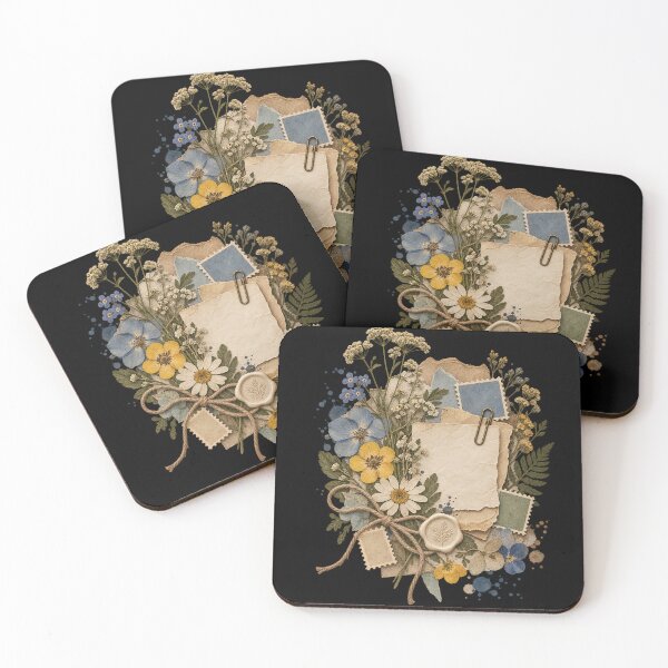 Item preview, Vintage Botanical Junk Journal Ephemera – Nature Collage Art designed and sold by Georain.