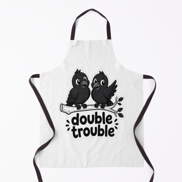 Item preview, Doble problema Lindos cuervos designed and sold by creativerooney.