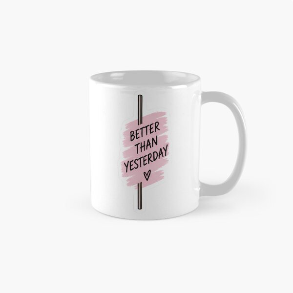 Item preview, Better Than Yesterday Pole Dance Sticker – Motivational Dancer Gift designed and sold by posteratorshop.