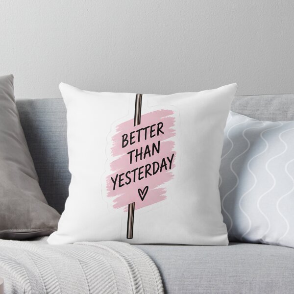 Item preview, Better Than Yesterday Pole Dance Sticker – Motivational Dancer Gift designed and sold by posteratorshop.