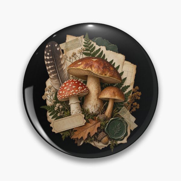 Item preview, Vintage Botanical Junk Journal Ephemera – Nature Collage Art designed and sold by Georain.