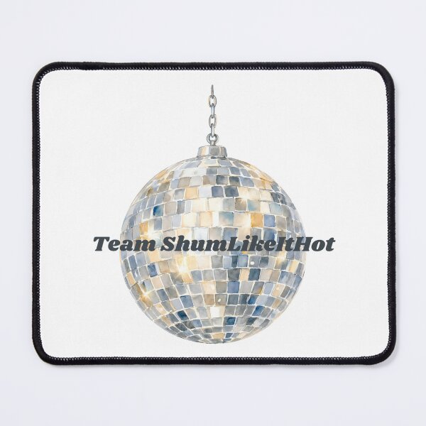 Item preview, Team ShumLikeItHot Watercolor Disco Ball Graphic Tee designed and sold by BuggysSunday.