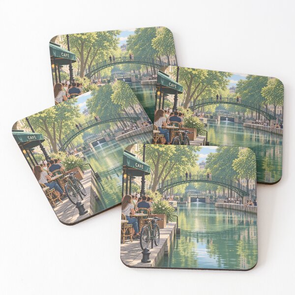 Item preview, Canal Saint-Martin Paris 10e designed and sold by Past in Threads.