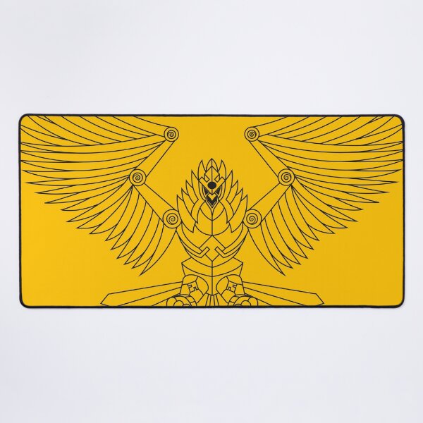 Item preview, Arcane Winged Guardian Black Line Art designed and sold by JAMerArc.