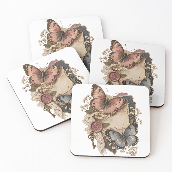 Item preview, Vintage Botanical Junk Journal Ephemera – Nature Collage Art designed and sold by Georain.