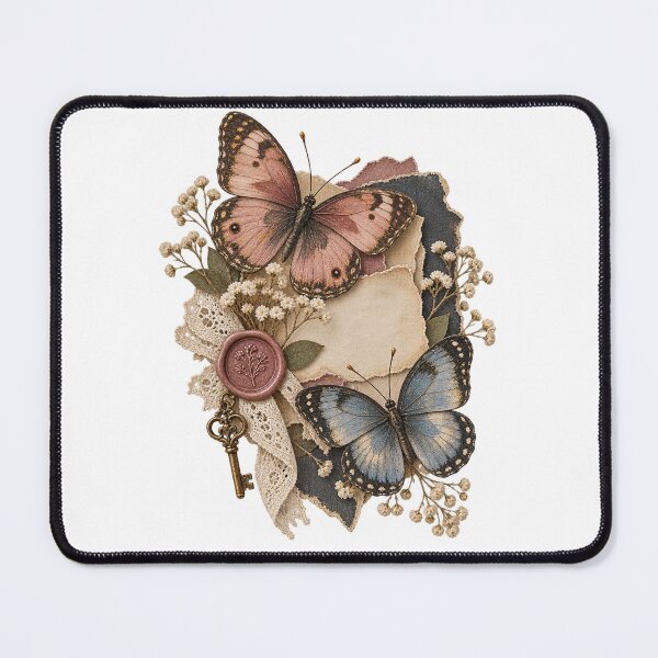 Item preview, Vintage Botanical Junk Journal Ephemera – Nature Collage Art designed and sold by Georain.