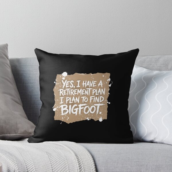 Item preview, Yes, I Have A Retirement Plan I Plan To Find Bigfoot Cryptid Hunter Retirement Humor designed and sold by PopStars1993.