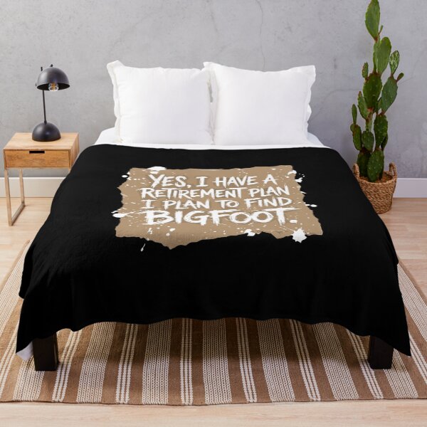 Item preview, Yes, I Have A Retirement Plan I Plan To Find Bigfoot Cryptid Hunter Retirement Humor designed and sold by PopStars1993.