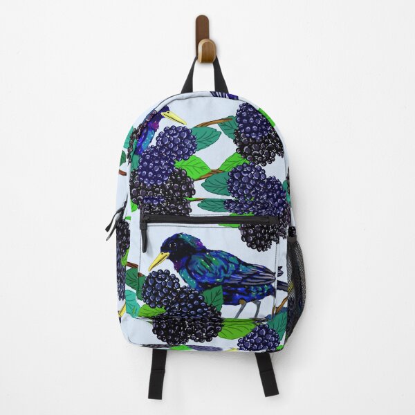 Item preview, Birds Among Blackberry Bushes designed and sold by Antiope33.