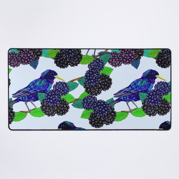 Item preview, Birds Among Blackberry Bushes designed and sold by Antiope33.