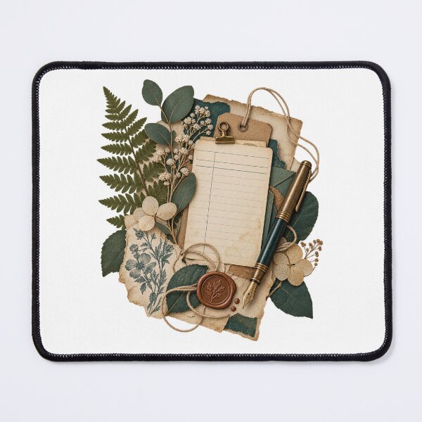 Item preview, Vintage Botanical Junk Journal Ephemera – Nature Collage Art designed and sold by Georain.