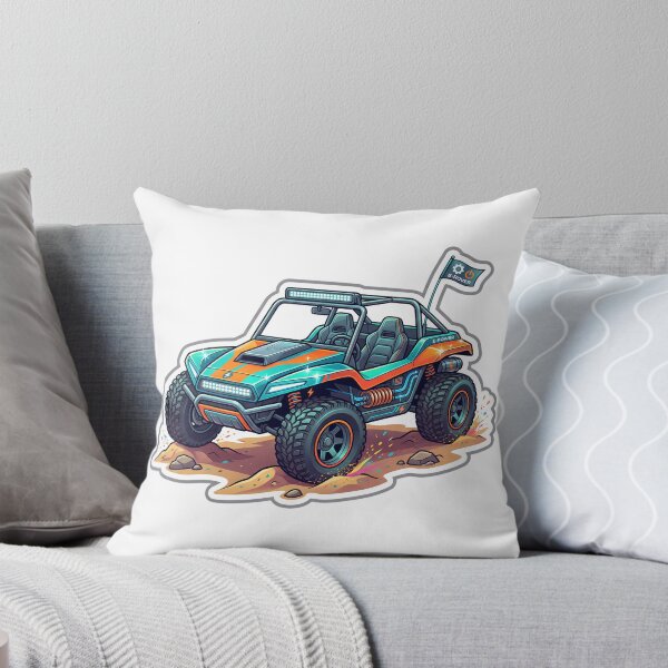 Item preview, Custom Retro Electric Dune Buggy Sticker designed and sold by Fixnovaguide.