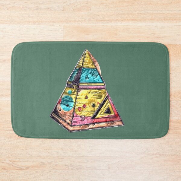 Item preview, surreal pyramid wv br colorful geometric abstract design designed and sold by SmashingDeals.