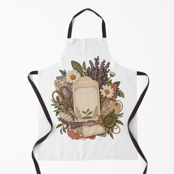 Item preview, Vintage Botanical Junk Journal Ephemera – Nature Collage Art designed and sold by Georain.