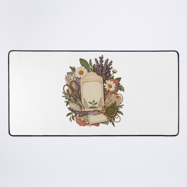 Item preview, Vintage Botanical Junk Journal Ephemera – Nature Collage Art designed and sold by Georain.