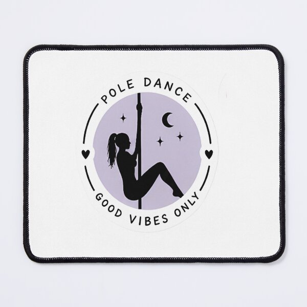 Item preview, Pole Dance Good Vibes Only Sticker – Positive Pole Dancer Gift designed and sold by posteratorshop.