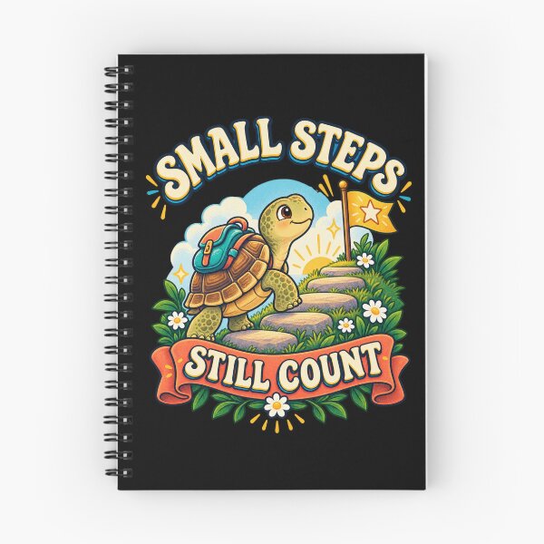 Item preview, Small Steps Still Count - Tortoise designed and sold by Good Mood Foundry.