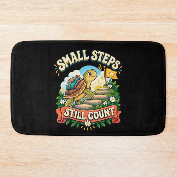 Item preview, Small Steps Still Count - Tortoise designed and sold by Good Mood Foundry.