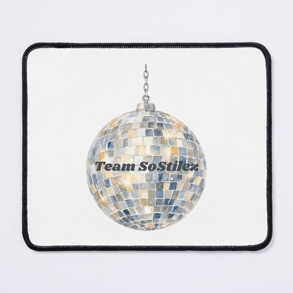 Item preview, Team SoStilez Watercolor Disco Ball Graphic Tee designed and sold by BuggysSunday.