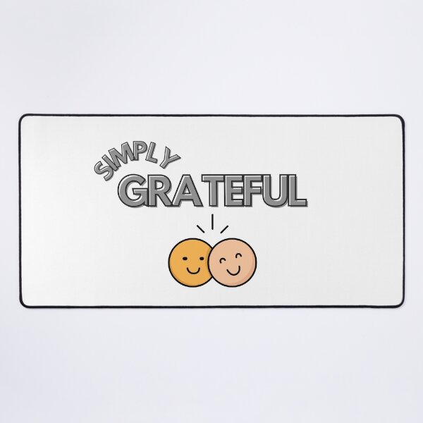 Item preview, Simply Grateful | Cute Smiley Face Positivity designed and sold by LensDyn™.