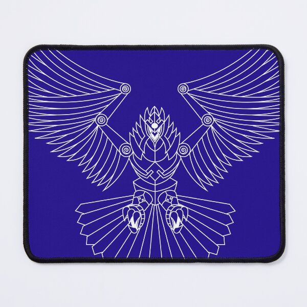 Item preview, Arcane Winged Guardian White Line Art designed and sold by JAMerArc.