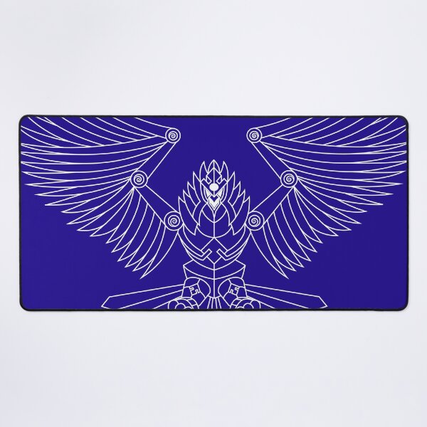 Item preview, Arcane Winged Guardian White Line Art designed and sold by JAMerArc.