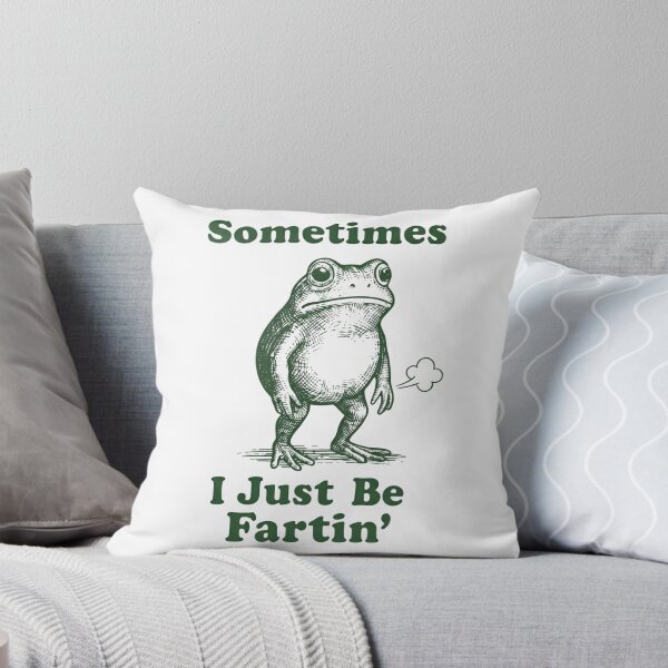 Item preview, Sometimes I Just Be Fartin Vintage Frog Funny Meme Humor designed and sold by Moad Fahim.