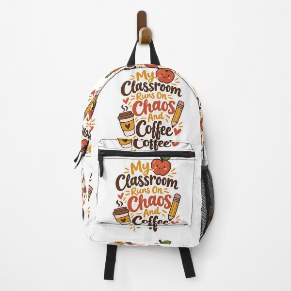 Item preview, My Classroom Runs On Chaos And Coffee designed and sold by NovaToons.