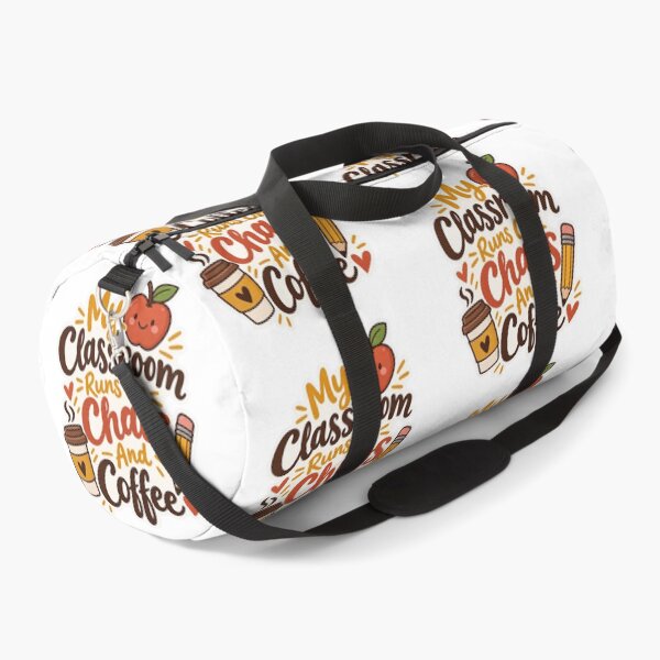 Item preview, My Classroom Runs On Chaos And Coffee designed and sold by NovaToons.